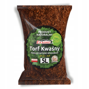 Torf Kwaśny Ogrodniczy 5L.